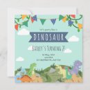 Search for dinosaur pool party invitations Boy