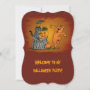 Search for dog halloween invitations Cat