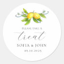 Search for candy buffet wedding stickers Take a treat