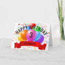 Search for 3rd birthday cards 3 years old