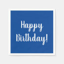 Search for birthday napkins Classic