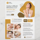 Search for spa flyers Minimalist
