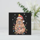 Search for capybara cards Festive