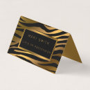 Search for gold text business cards Salon