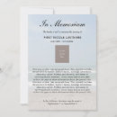 Search for in memoriam invitations Elegant