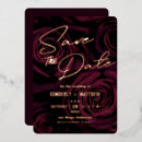 Search for rose gold and burgundy invitations Modern elegant stylish