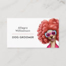 Search for dog business cards Salon