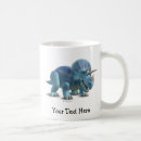 Search for dinosaur mugs Triceratops