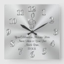 Search for music clocks Treble clef