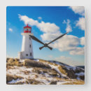 Search for lighthouse clocks Sea