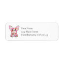 Search for french bulldog return address labels Fun
