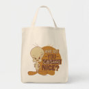 Search for tweety bird tote bags Typography graphic