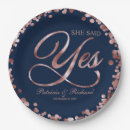 Search for rose gold paper plates Elegant