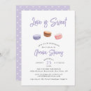 Search for macaron bridal shower invitations Sweets