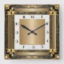 Search for clocks Square