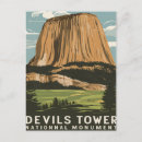 Search for devils tower postcards Black hills