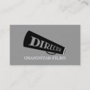 Search for clapperboard business cards Act