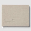 Search for linen guest books Modern