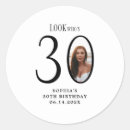Search for 30th birthday stickers Minimal