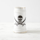 Search for pirate beer glasses Skull and crossbones