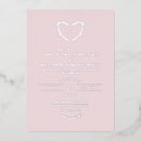 Search for pink and silver wedding invitations Beautiful