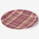 Search for pink gingham plates Tartan