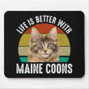 Search for maine coon cat mousepads Cats
