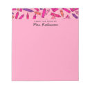 Search for teacher notepads Pink