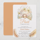 Search for pearl baby shower invitations Oyster