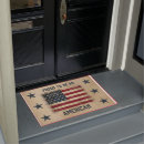 Search for patriotic american doormats Military