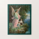 Search for blue angel puzzles Vintage