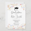 Search for flower graduation invitations Floral