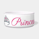 Search for princess dog bowls Crown
