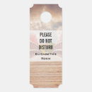 Search for wood door hangers Do not disturb