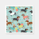 Search for dachshund napkins Birthday