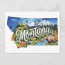 Search for montana postcards Rocky mountains