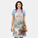 Search for vintage christmas aprons Typography
