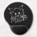 Search for black cat mousepads Paw