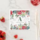 Search for monogram christmas napkins Holly