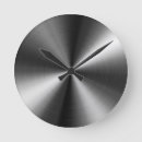 Search for stainless steel clocks Stylish