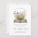 Search for a new chapter begins invitations Floral