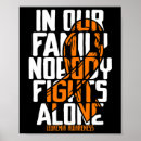 Search for leukemia awareness posters Orange