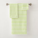 Search for lime green bath towels Stripes
