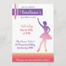 Search for ballet recital invitations Modern