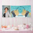 Search for teal birthday banners For her