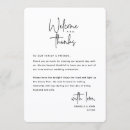 Search for welcome cards Black and white