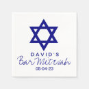 Search for bar mitzvah napkins Religious