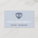 Search for voice over business cards Podcast