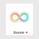 Search for infinity symbol stickers Rainbow