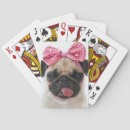Search for pug playing cards Puppy